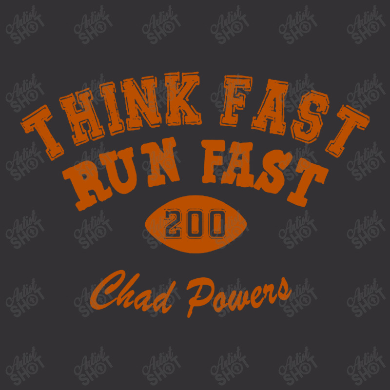 Chad Powers Shirt Think Fast Run Fast Vintage Short by Jembleng Art | Artistshot