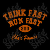 Chad Powers Shirt Think Fast Run Fast Fleece Short | Artistshot