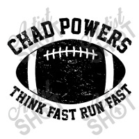 Chad Powers Think Fast Run Fast Baby Bodysuit | Artistshot