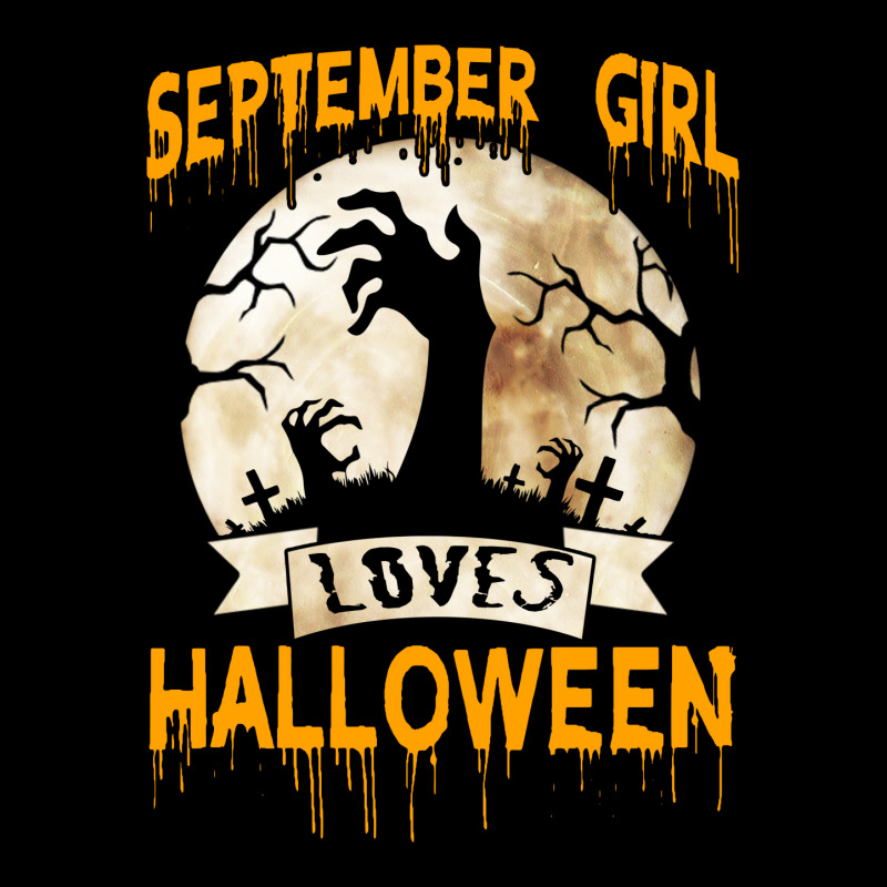 Halloween Costume This September Girl Loves Halloween Long Sleeve Baby Bodysuit | Artistshot