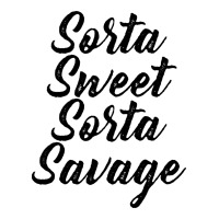 Sorta Sweet Sorta Savage Men's T-shirt Pajama Set | Artistshot