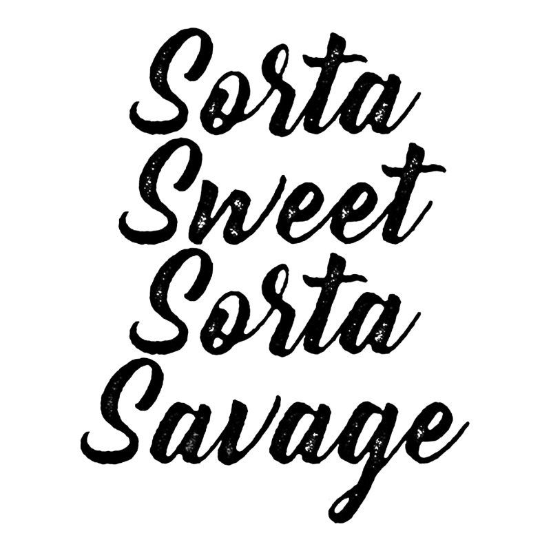 Sorta Sweet Sorta Savage Men's T-shirt Pajama Set | Artistshot