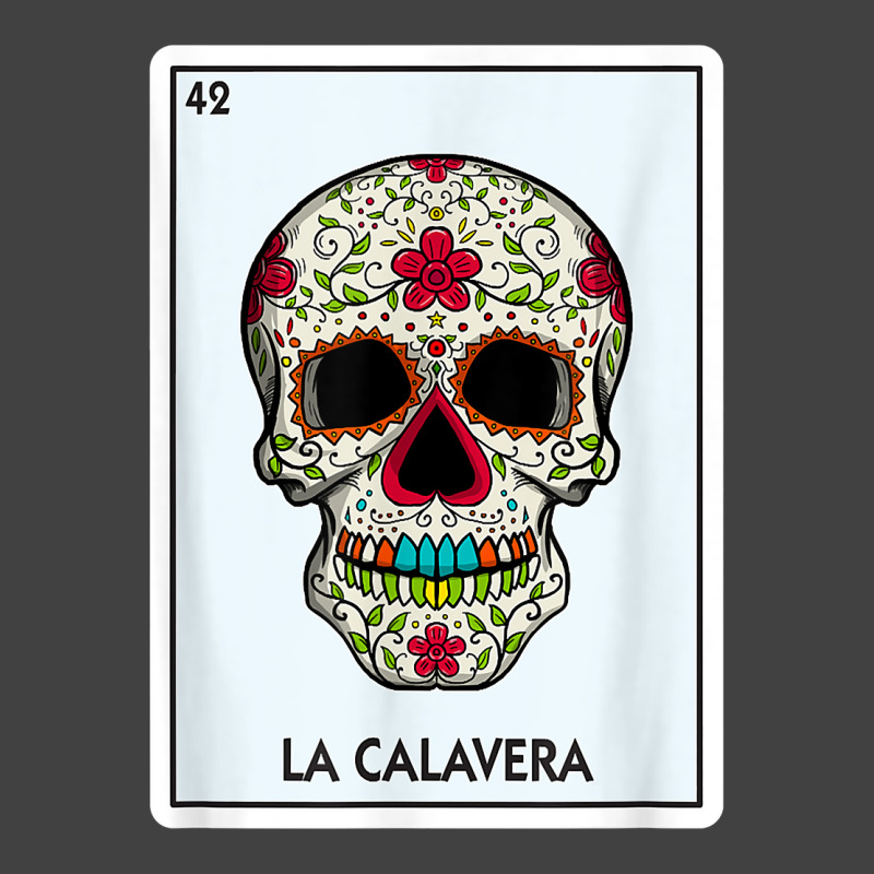 La Calavera Lottery Gift The Skull Card Mexican Lottery T Shirt Vintage T-Shirt by cm-arts | Artistshot