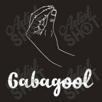 Gabagool Italian American Meat With Hand Sign Funny Design Tank Top | Artistshot