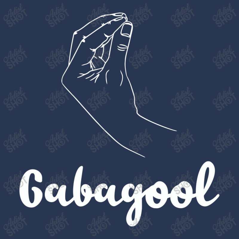 Gabagool Italian American Meat With Hand Sign Funny Design Men Denim Jacket | Artistshot
