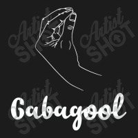 Gabagool Italian American Meat With Hand Sign Funny Design Hoodie & Jogger Set | Artistshot