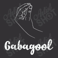 Gabagool Italian American Meat With Hand Sign Funny Design Vintage Hoodie And Short Set | Artistshot