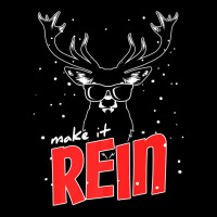 Make It Rein Cool Reindeer Christmas Premium T Shirt V-neck Tee | Artistshot