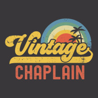 Chaplain Vintage Sunset Profession Retro Job Title Premium T Shirt Ladies Curvy T-shirt | Artistshot