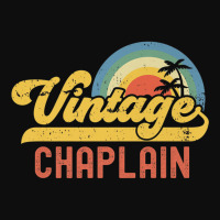 Chaplain Vintage Sunset Profession Retro Job Title Premium T Shirt Crop Top | Artistshot