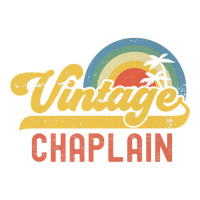 Chaplain Vintage Sunset Profession Retro Job Title Premium T Shirt Maternity Scoop Neck T-shirt | Artistshot