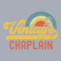 Chaplain Vintage Sunset Profession Retro Job Title Premium T Shirt Tank Dress | Artistshot