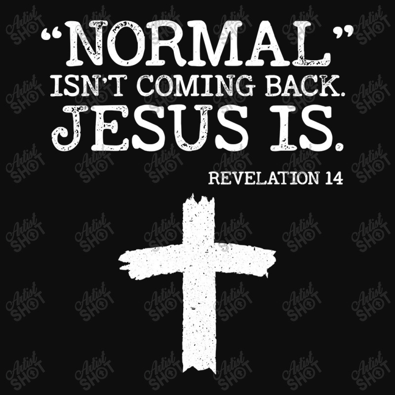 Normal Isn't Coming Back But Jesus Is Revelation 14 Costume Crop Top by CUSER3772 | Artistshot