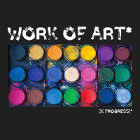 Work Of Art In Progress Perfect Artist Ladies Polo Shirt | Artistshot