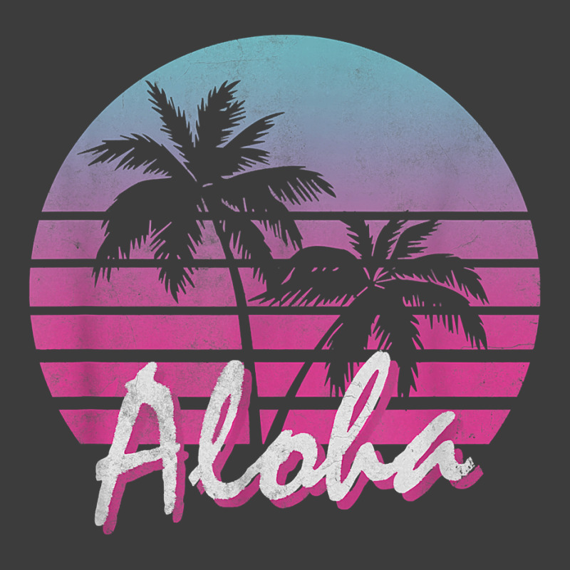 Aloha Hawaii Hawaiian Island Palm Beach Surf Vintage T Shirt Men's Polo Shirt by cm-arts | Artistshot