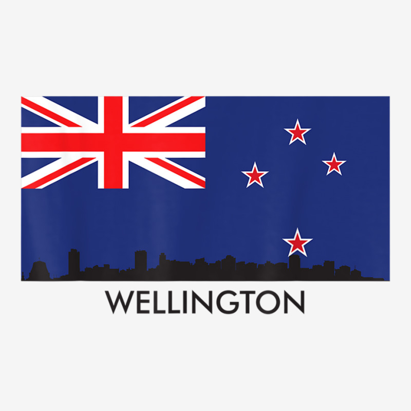 Wellington Skyline New Zealand Flag T Shirt 15 Oz Coffee Mug | Artistshot