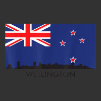 Wellington Skyline New Zealand Flag T Shirt Baby Bodysuit | Artistshot