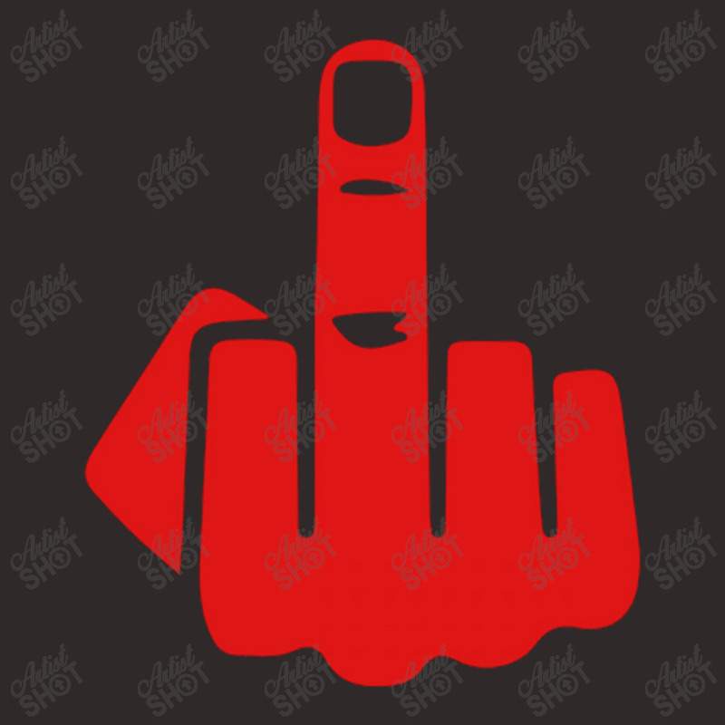 Middle Finger Racerback Tank by zakiasalsabila | Artistshot