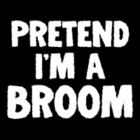 Pretend I M A Broom Funny Halloween Costume Humor Men's 3/4 Sleeve Pajama Set | Artistshot