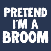 Pretend I M A Broom Funny Halloween Costume Humor Men Denim Jacket | Artistshot