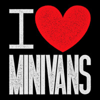 I Love Minivans   Heart Mini Van Funny Parent Mom Dad Premium T Shirt V-neck Tee | Artistshot