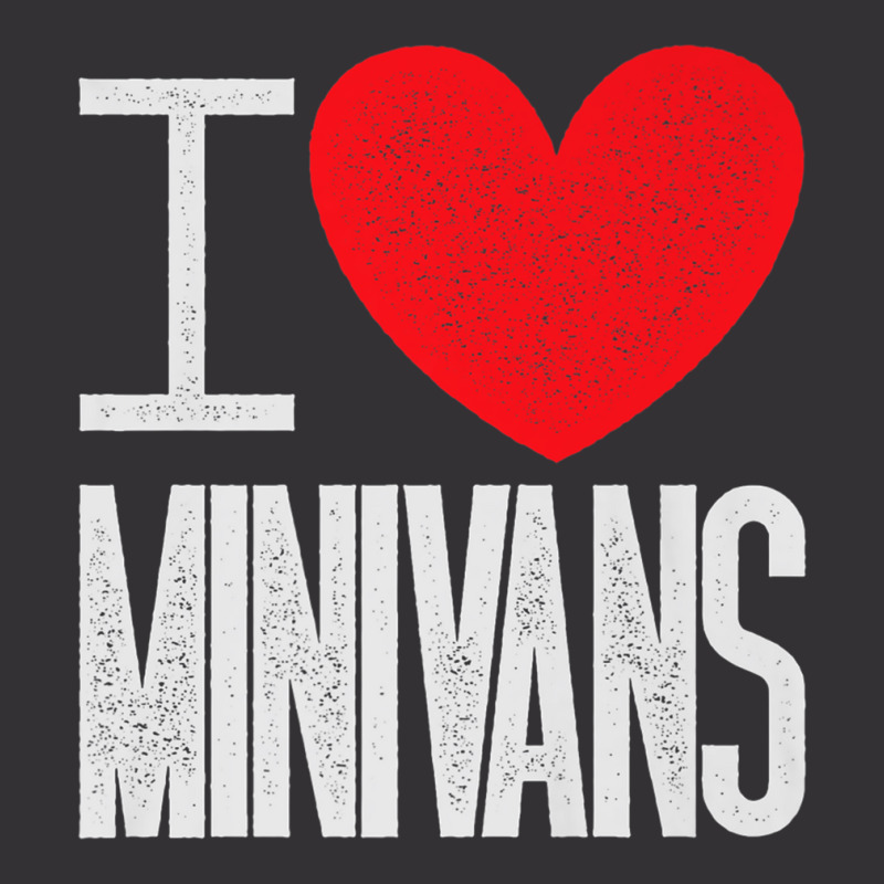 I Love Minivans   Heart Mini Van Funny Parent Mom Dad Premium T Shirt Vintage Hoodie by cm-arts | Artistshot