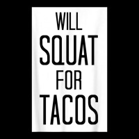 Will Squat For Tacos Funny Eat Tee Adjustable Cap | Artistshot