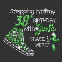 Stepping Into My 38th Birthday With God Bling Rhinestone T Shirt Baby Bodysuit | Artistshot