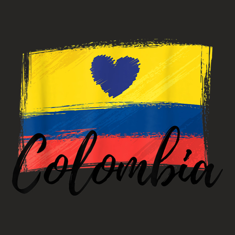 Colombia Love   Bogota Capital Colombia With Heart T Shirt Ladies Fitted T-Shirt by cm-arts | Artistshot