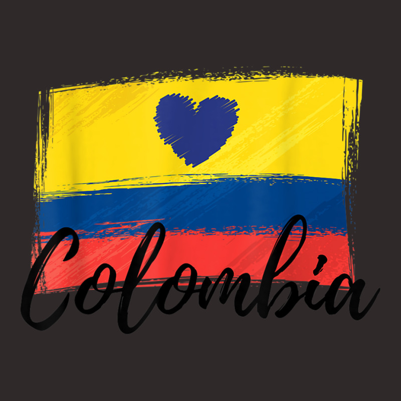 Colombia Love   Bogota Capital Colombia With Heart T Shirt Racerback Tank by cm-arts | Artistshot