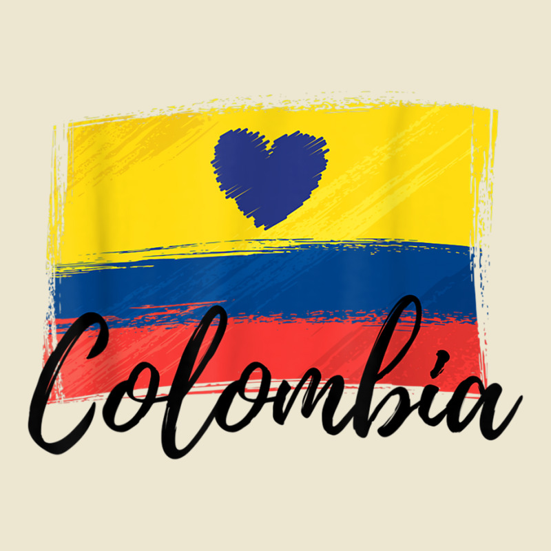 Colombia Love   Bogota Capital Colombia With Heart T Shirt Cropped Hoodie by cm-arts | Artistshot