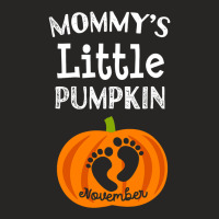 Halloween Pregnancy Due Date In November 2019 Pumpkin Ladies Fitted T-shirt | Artistshot