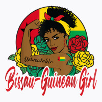 Guinea Bissaun Girl Guinea Bissau Woman Guinea Bissauns Flag T Shirt T-shirt | Artistshot