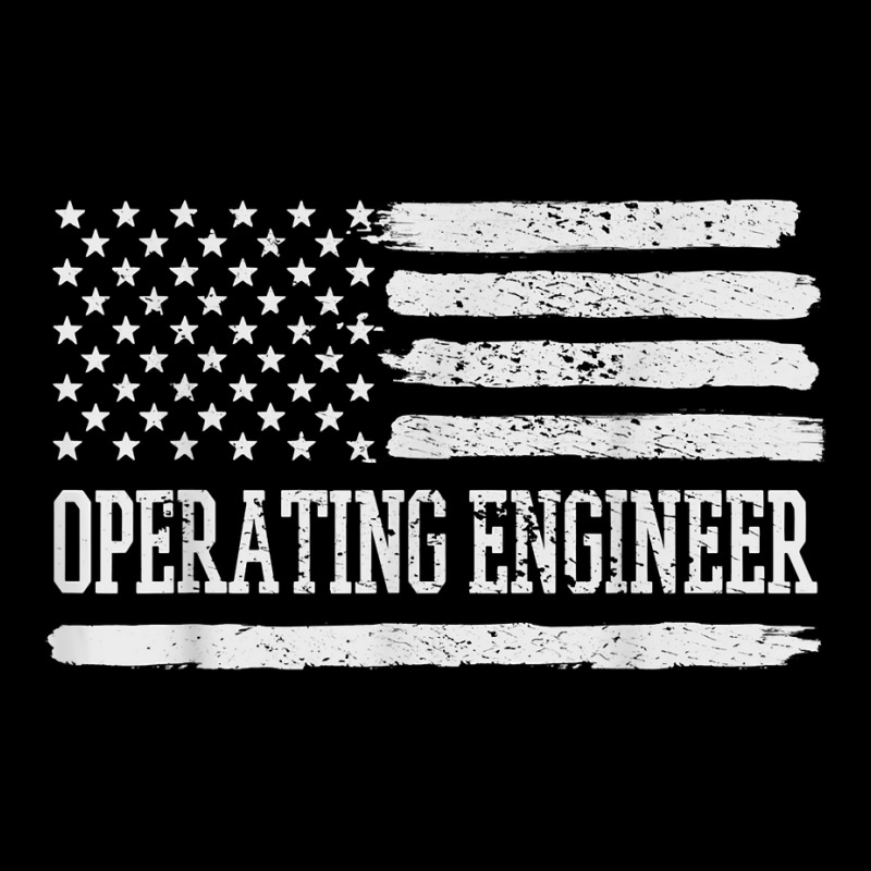 Operating Engineer Usa Flag Men's 3/4 Sleeve Pajama Set | Artistshot