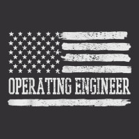 Operating Engineer Usa Flag Vintage Hoodie And Short Set | Artistshot