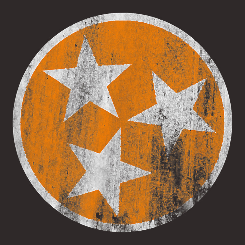 Orange Tennessee Flag Volunteer State Stars Vintage Racerback Tank by ToraHernton | Artistshot