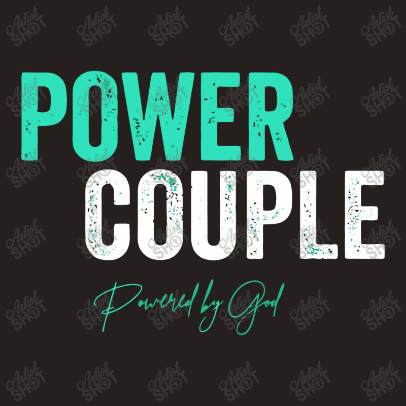 Power Couple Matching   Couple Matching Gifts Tank Top | Artistshot