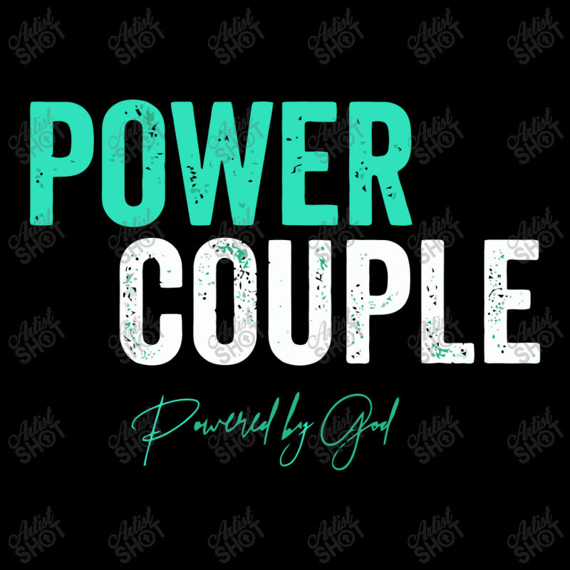 Power Couple Matching   Couple Matching Gifts V-neck Tee | Artistshot