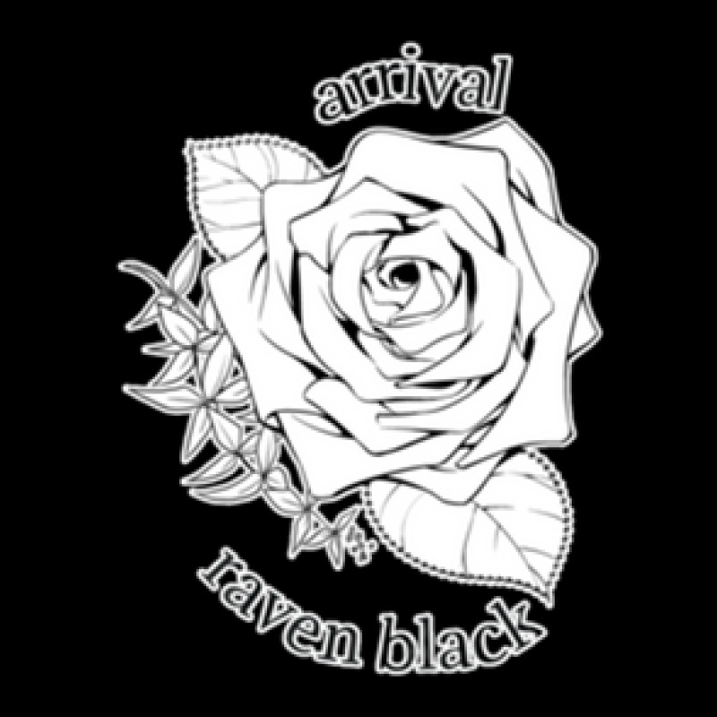 Raven Black Arrival Rose 1 Lightweight Hoodie by JeffereyGrimes | Artistshot