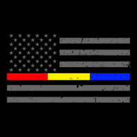 Thin Red Gold Blue Line Flag Emergency Services Sweatshirt Long Sleeve Shirts | Artistshot