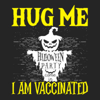 Halloween T  Shirt Halloween Scarecrow Hug Me I Am Vaccinated Costume Unisex Hoodie | Artistshot