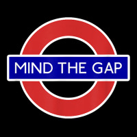 London Souvenir Mind The Gap Underground Tube Adjustable Cap | Artistshot