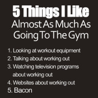 Working Out At Gym & Bacon T Shirt Tank Top | Artistshot