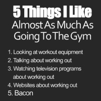 Working Out At Gym & Bacon T Shirt Men's T-shirt Pajama Set | Artistshot