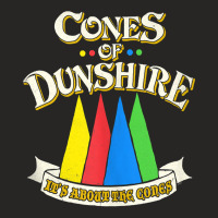 Parks & Recreation Cones Of Dunshire Tank Top Ladies Fitted T-shirt | Artistshot