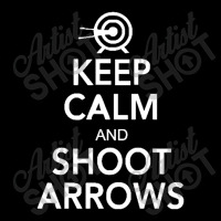 Keep Calm  Shoot Arrows Adjustable Cap | Artistshot