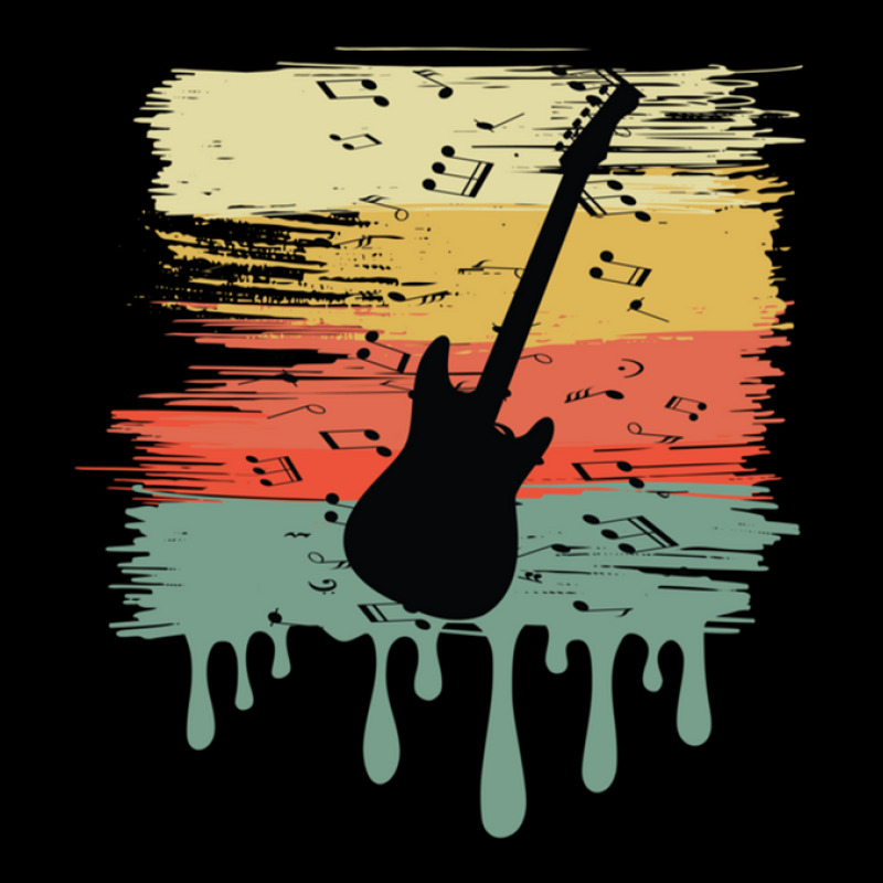 Bass Guitar Vintage Dripping Pocket T-shirt | Artistshot