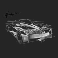 Pagani Huayra Sketch Unisex Hoodie | Artistshot