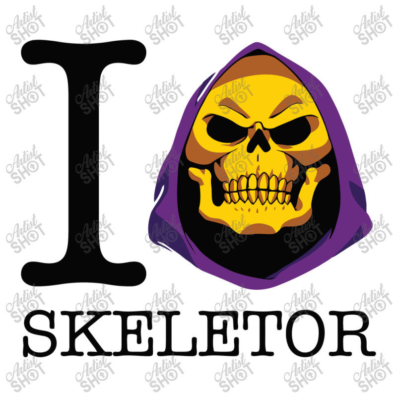 I Love Skeletor Masters Of Universe Crop Top | Artistshot