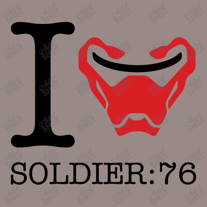 I Love Soldier 76 Overwatch Vintage T-shirt | Artistshot